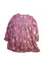 A Pink Long Sleeve Dresses from Nanos in size 10Y for girl. (Back View)