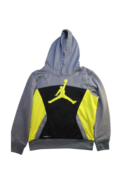 A Grey Hooded Sweatshirts from Nike in size 10Y for boy. (Front View)