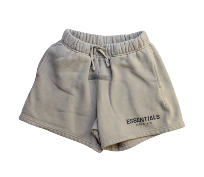 A Beige Shorts from Fear of God Essentials in size 6T for boy. (Front View)