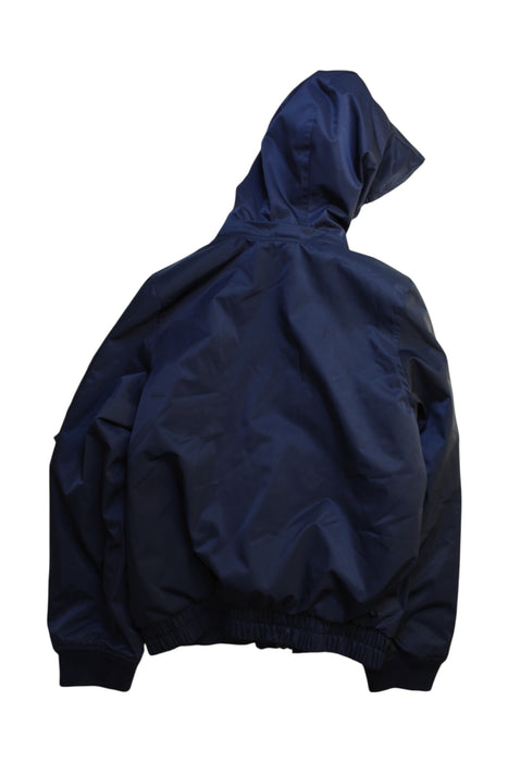 A Navy Lightweight Jackets from Bonpoint in size 12Y for boy. (Back View)