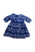 A Blue Long Sleeve Dresses from Fabindia in size 3T for girl. (Front View)