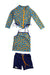 A Multicolour Swim Sets from SwimZip in size 2T for girl. (Front View)