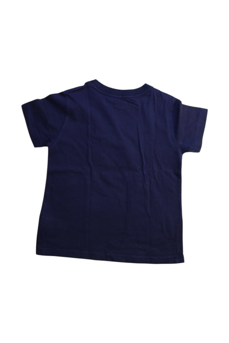 A Navy Short Sleeve T Shirts from Polo Ralph Lauren in size 4T for boy. (Back View)
