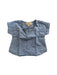 A Blue Short Sleeve Shirts from La Petite Collection in size 0-3M for neutral. (Front View)