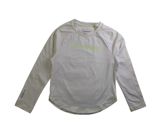 A White Active Tops from Moody Tiger in size 4T for girl. (Front View)