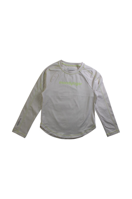 A White Active Tops from Moody Tiger in size 4T for girl. (Front View)