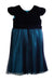 A Black Short Sleeve Dresses from Jacadi in size 5T for girl. (Back View)