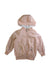 A Pink Lightweight Jackets from Bonpoint in size 4T for girl. (Front View)