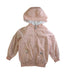 A Pink Lightweight Jackets from Bonpoint in size 4T for girl. (Front View)