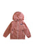 A Pink Rain Jackets from Patagonia in size 3T for girl. (Front View)