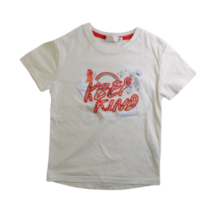 A White Short Sleeve T Shirts from Cath Kidston in size 3T for girl. (Front View)