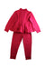 A Pink Pants Sets from Moncler in size 4T for girl. (Back View)