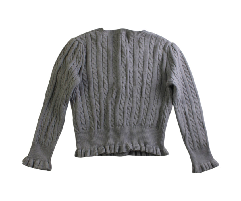 A Grey Cardigans from Polo Ralph Lauren in size 3T for girl. (Back View)