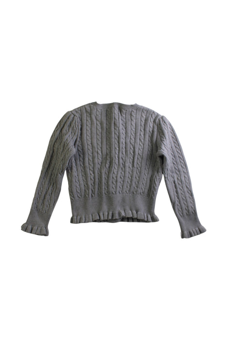 A Grey Cardigans from Polo Ralph Lauren in size 3T for girl. (Back View)
