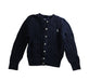 A Navy Cardigans from Polo Ralph Lauren in size 5T for girl. (Front View)