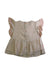 A Beige Short Sleeve Dresses from Louise Misha in size 2T for girl. (Back View)
