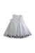 A White Sleeveless Dresses from Kenzo in size 3T for girl. (Back View)
