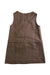 A Brown Sleeveless Dresses from Jacadi in size 4T for girl. (Back View)