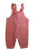 A Pink Long Overalls from Seed in size 12-18M for girl. (Back View)