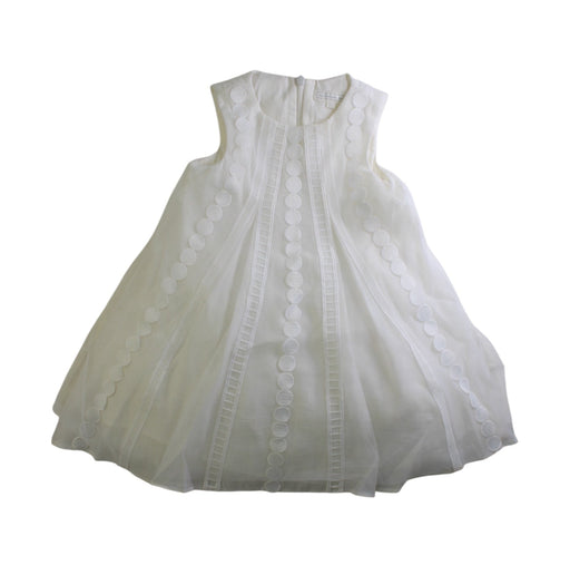 A White Sleeveless Dresses from Nicholas & Bears in size 12-18M for girl. (Front View)