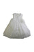 A White Sleeveless Dresses from Nicholas & Bears in size 12-18M for girl. (Front View)