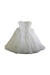 A White Sleeveless Dresses from Nicholas & Bears in size 12-18M for girl. (Back View)