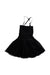 A Black Sleeveless Dresses from Seed in size 2T for girl. (Back View)