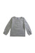 A Grey Long Sleeve Tops from Petit Bateau in size 3T for girl. (Front View)