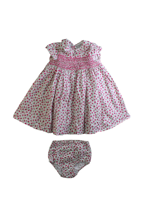A Pink Dress Sets from Ralph Lauren in size 3-6M for girl. (Front View)