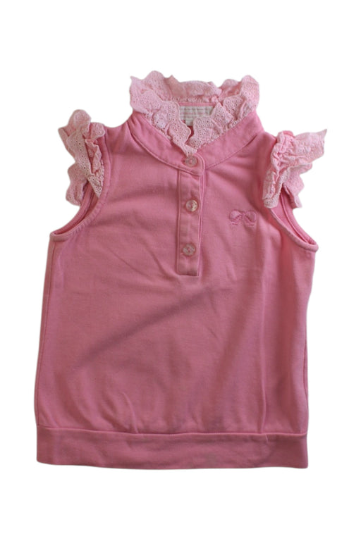 A Pink Sleeveless Polos from Nicholas & Bears in size 2T for girl. (Front View)