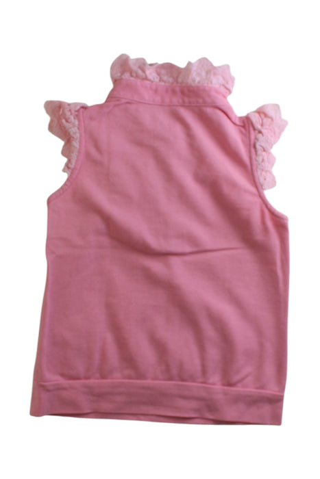 A Pink Sleeveless Polos from Nicholas & Bears in size 2T for girl. (Back View)