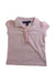 A Pink Short Sleeve Polos from Polo Ralph Lauren in size 2T for girl. (Front View)