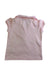 A Pink Short Sleeve Polos from Polo Ralph Lauren in size 2T for girl. (Back View)