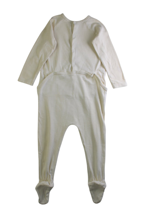 A White Onesies from Bonpoint in size 12-18M for girl. (Back View)