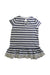 A Navy Short Sleeve Dresses from Ralph Lauren in size 6-12M for girl. (Back View)
