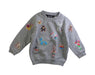 A Multicolour Crewneck Sweatshirts from Starstyling in size 3T for girl. (Front View)