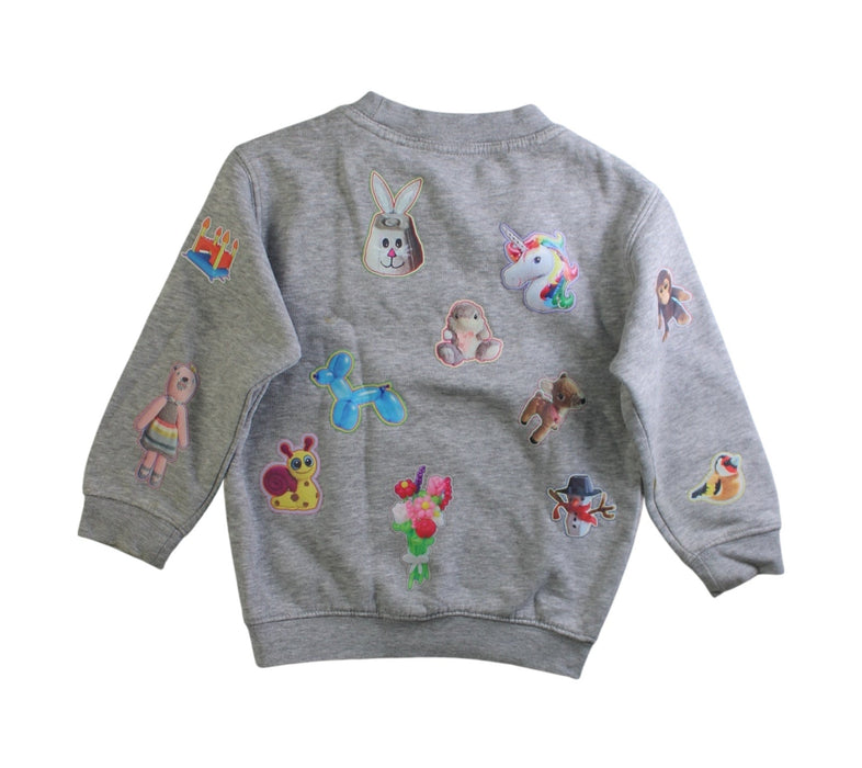 A Multicolour Crewneck Sweatshirts from Starstyling in size 3T for girl. (Back View)