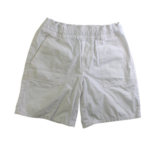 A White Shorts from Jacadi in size 5T for boy. (Front View)
