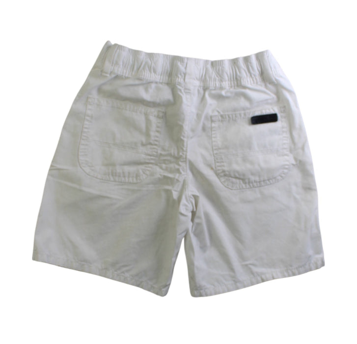 A White Shorts from Jacadi in size 5T for boy. (Back View)