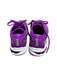 A Purple Sneakers from ASICS in size 11Y for girl. (Back View)