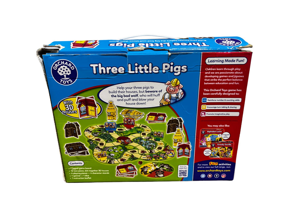 A Blue Board Games & Puzzles from Orchard Toys in size 4T for neutral. (Back View)