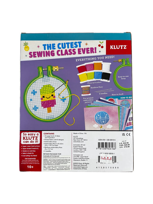 A Multicolour Craft & Activities from Klutz JR in size 10Y for neutral. (Back View)