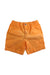 A Orange Shorts from Jacadi in size 5T for boy. (Front View)