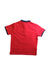 A Red Short Sleeve Polos from Mayoral in size 6T for boy. (Back View)