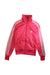 A Pink Lightweight Jackets from Adidas in size 10Y for girl. (Front View)