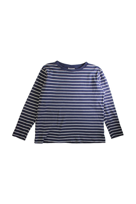 A Blue Long Sleeve Tops from Hanna Andersson in size 8Y for boy. (Front View)