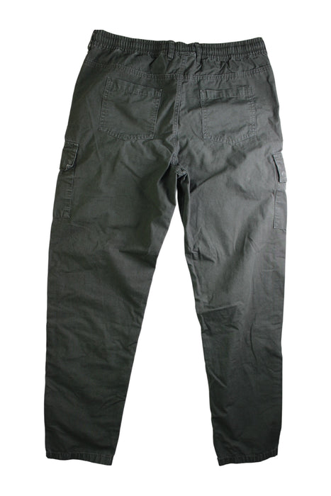 A Green Casual Pants from Barbour in size 12Y for boy. (Back View)