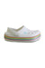 A Multicolour Slip Ons from Crocs in size 18-24M for girl. (Front View)