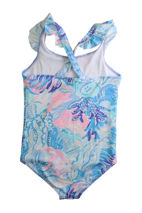 A Multicolour Swimsuits from Lilly Pulitzer in size 5T for girl. (Back View)