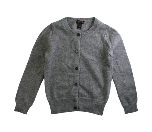 A Grey Cardigans from Crewcuts in size 4T for neutral. (Front View)